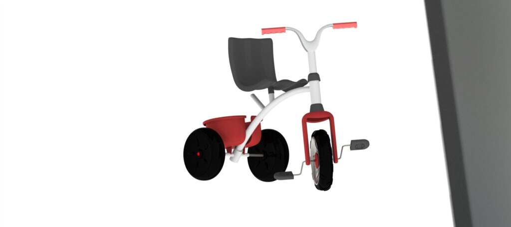 Lees meer over het artikel Tricycle – CAD Assignment